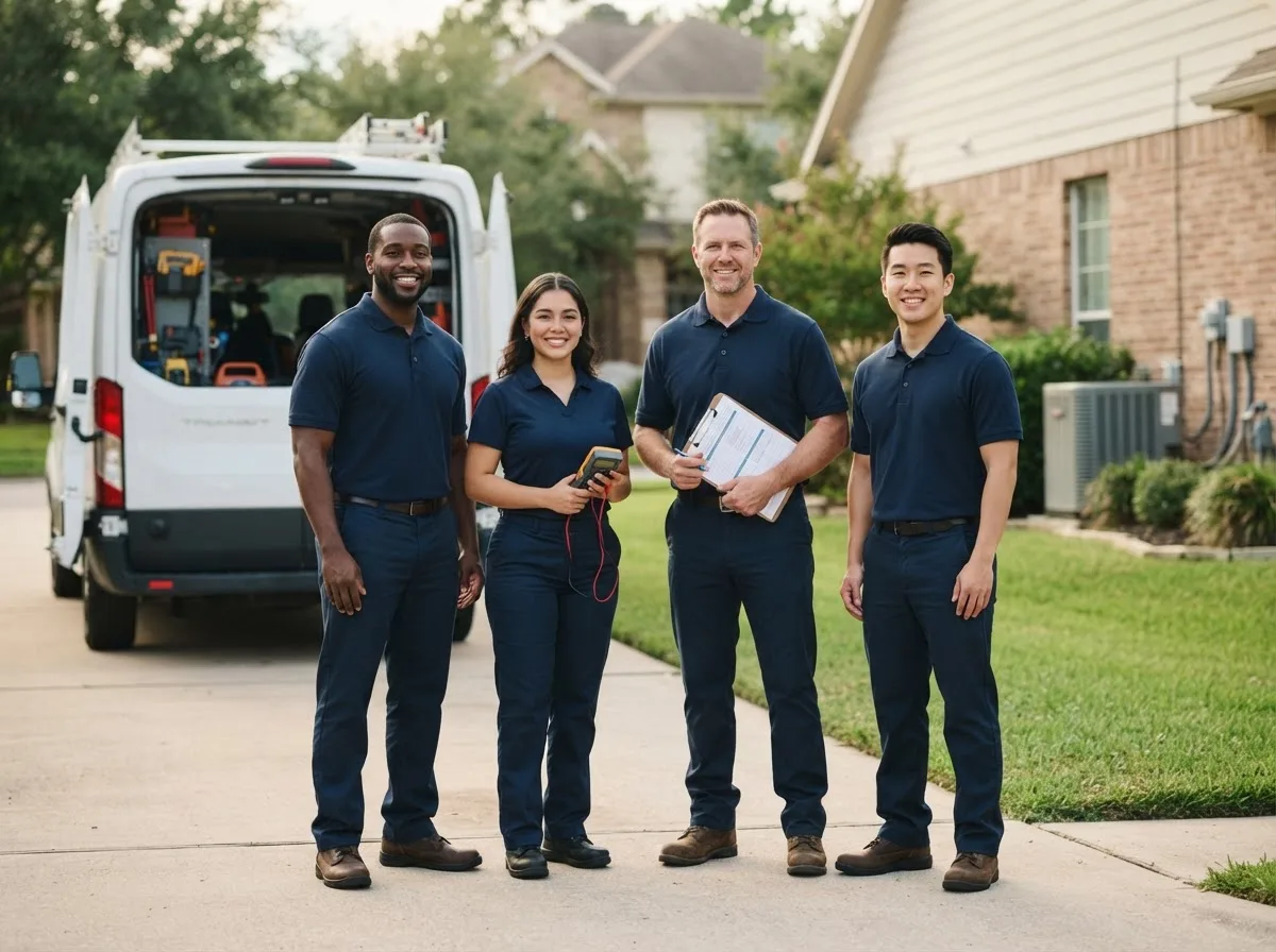 Certified HVAC technician near San Angelo, TX